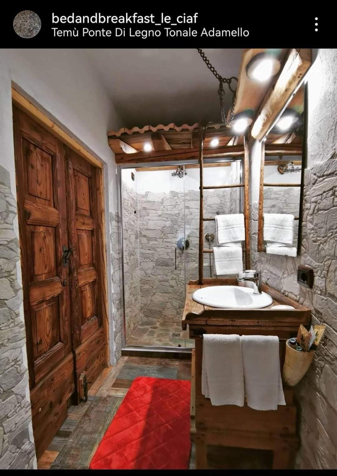 B&B Le Ciaf Temù Dış mekan fotoğraf